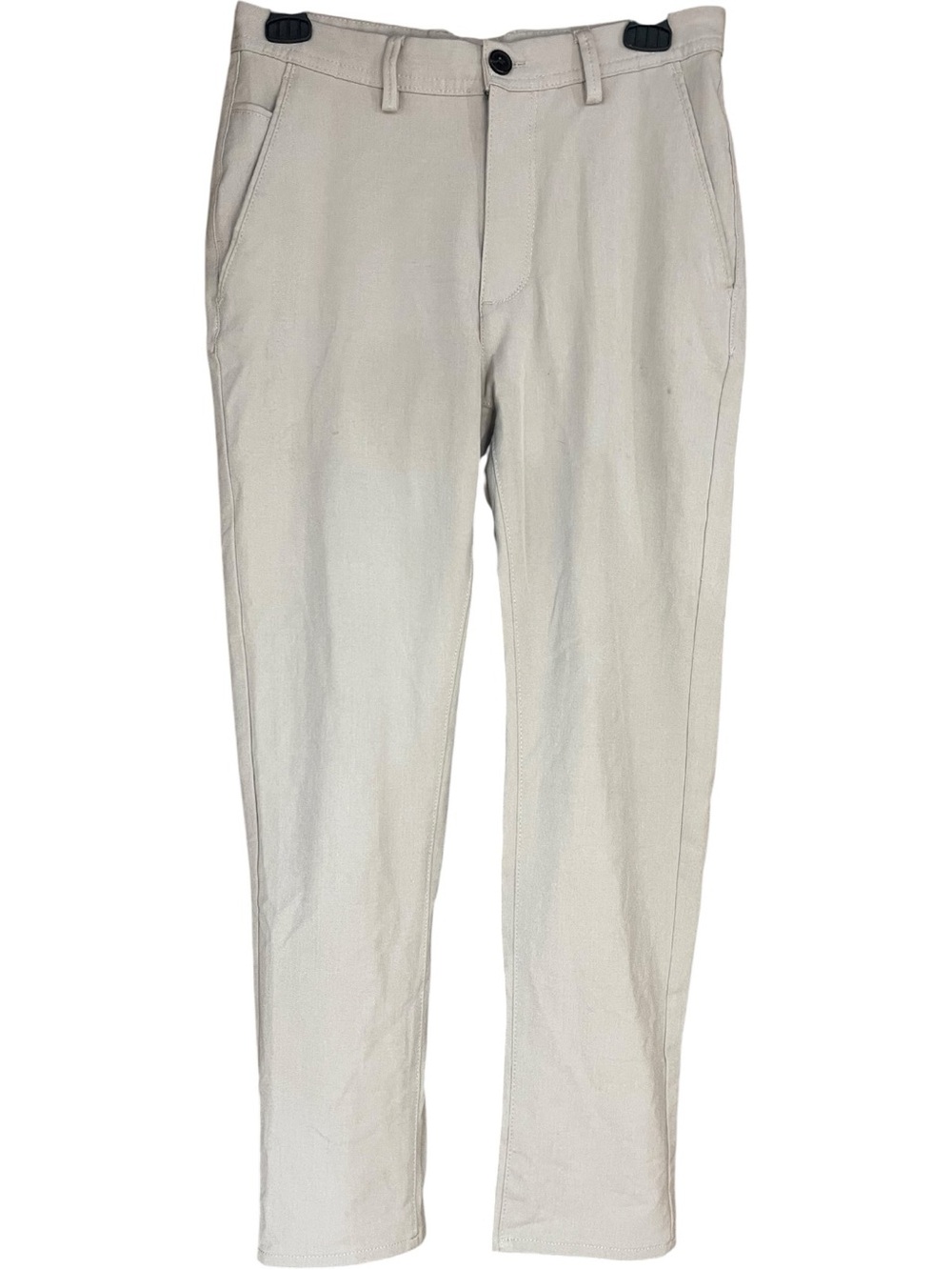 Zara Man Comfort Structured Chino Pants Light Beige